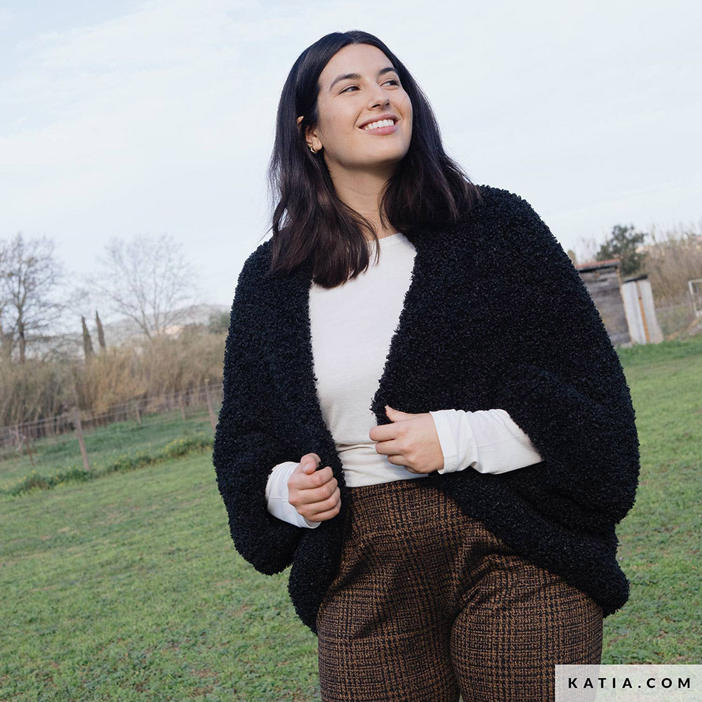 Patroon breien haken dames jas herfst winter katia — gemaakt met Katia Country Knits (12)