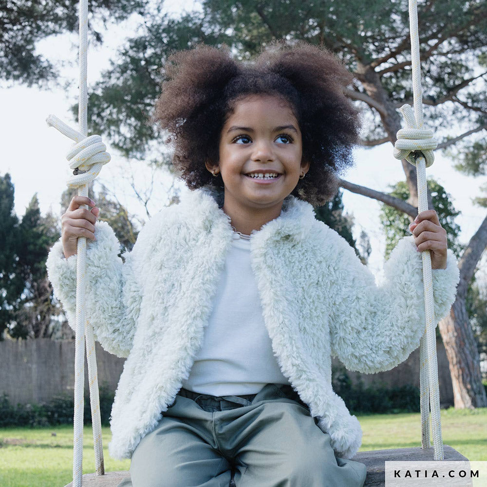 Patroon breien haken kinderen jas herfst winter katia — gemaakt met Katia Country Knits (5)