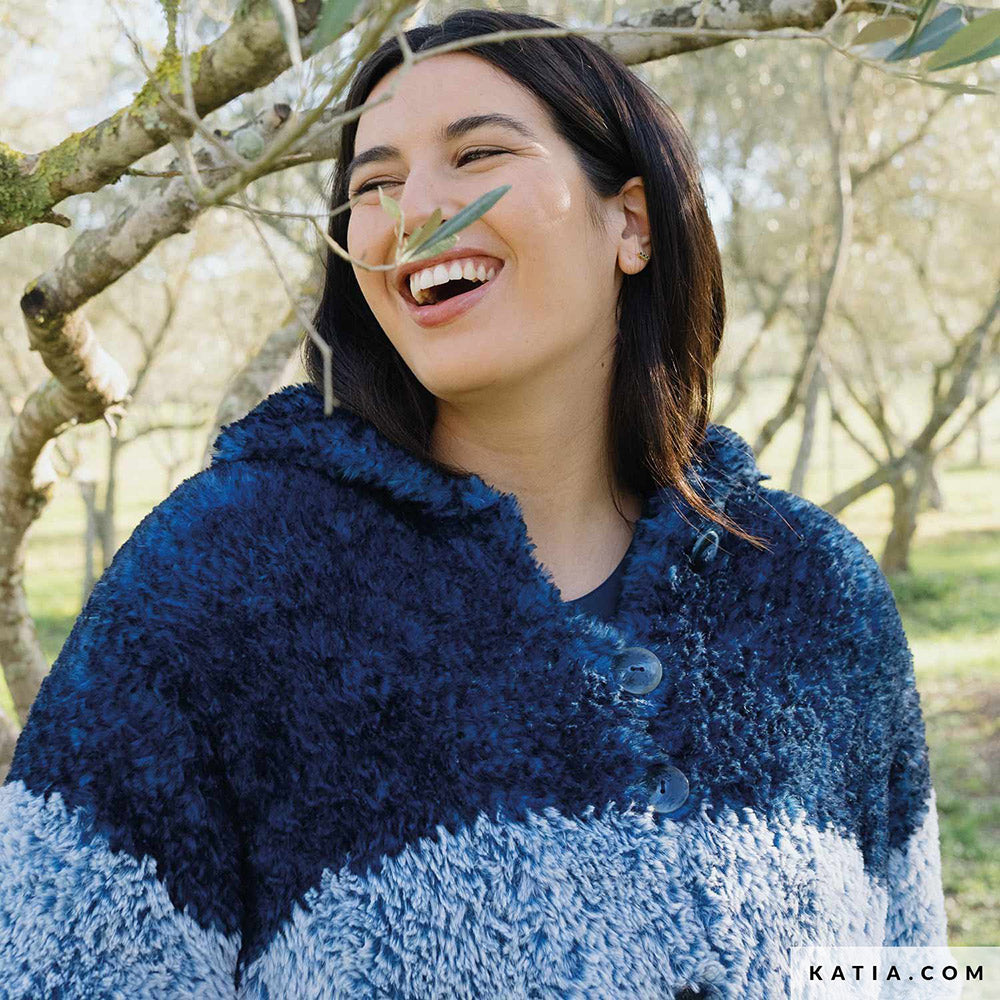Patroon breien haken dames jas herfst winter katia — gemaakt met Katia Country Knits (25)