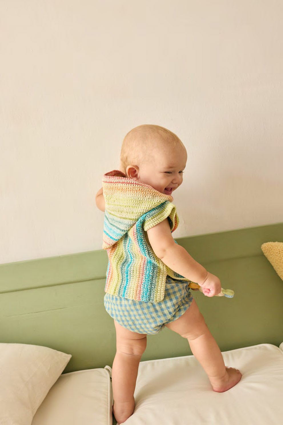 Virtualmagazinebaby — gemaakt met Katia Fair Cotton Arlequino