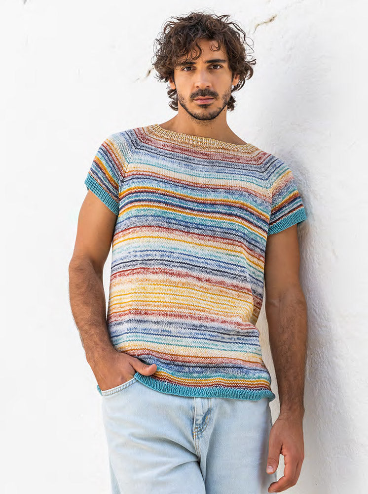 Virtualmagazinecasual — gemaakt met Katia Fair Cotton Arlequino