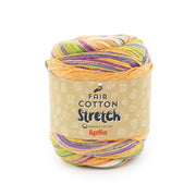 Katia Fair Cotton Stretch 105 Paars-Groen-Oranje