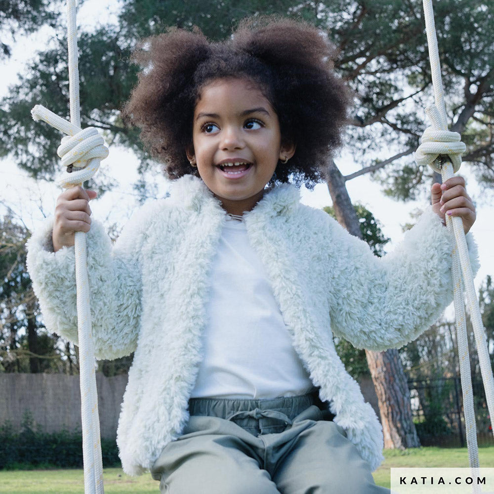 Patroon breien haken kinderen jas herfst winter katia — gemaakt met Katia Polar (2)