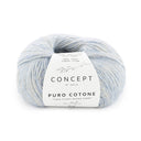Katia Puro Cotone 63 Blauw cyaan