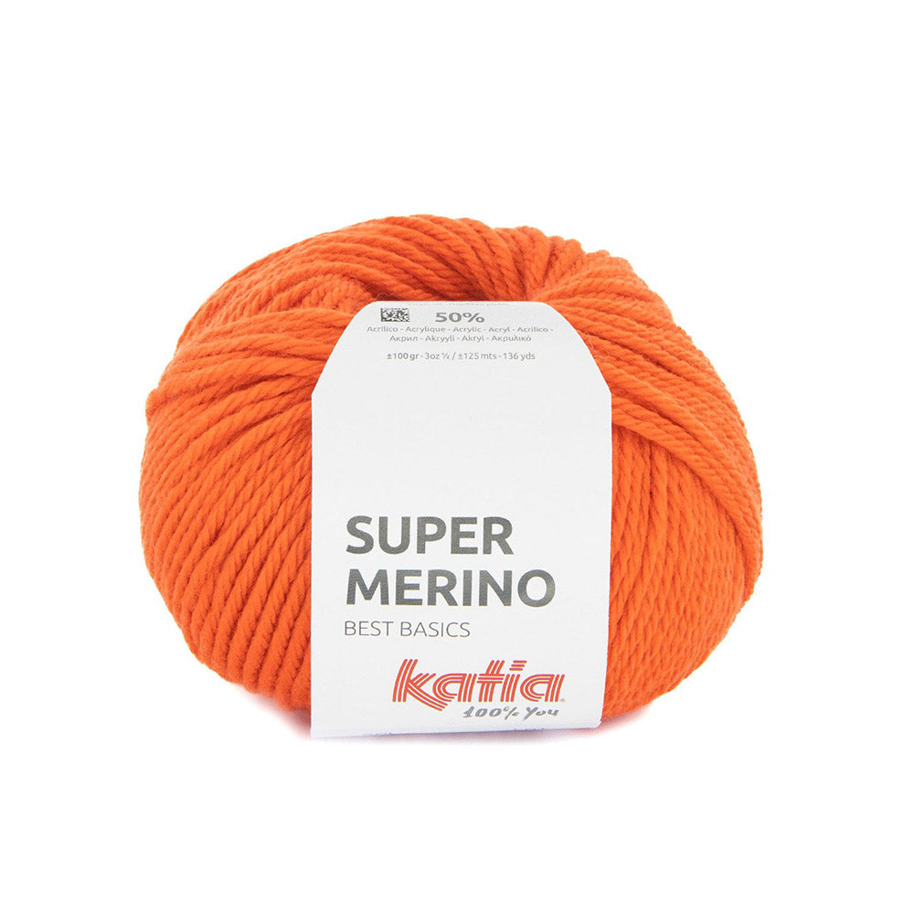 Katia Super Merino 046 Fel oranje