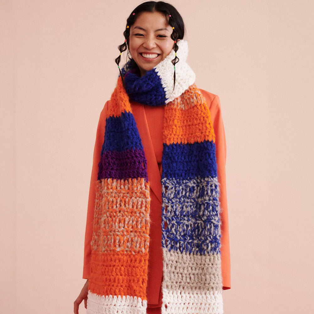 Fluffy chunky — gemaakt met Katia WOW - Fluffy