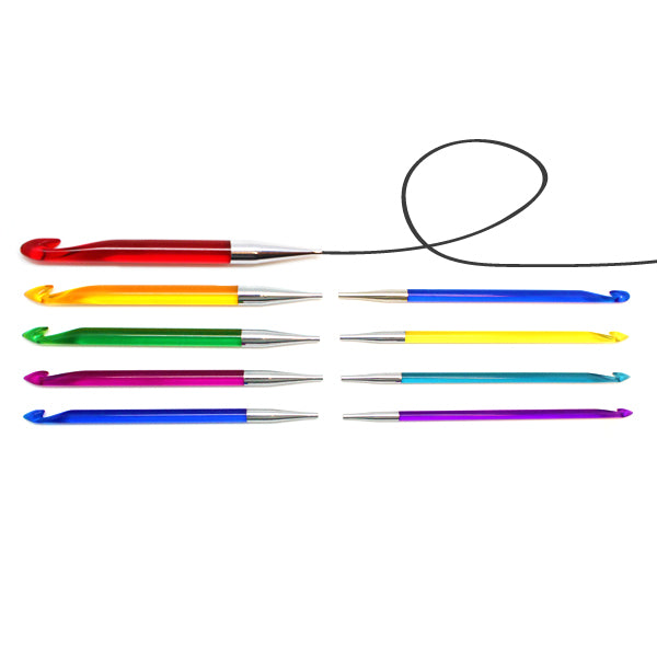 Trendz — gemaakt met KnitPro Trendz tunische haaknaald verwisselbaar 5.5mm (2)