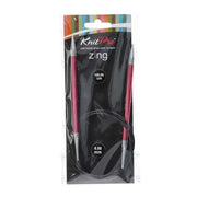 KnitPro Zing Rondbreinaalden 100cm 6,50 mm
