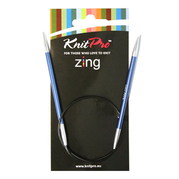 Zing rondbreinaald cm — gemaakt met KnitPro Zing Rondbreinaalden 40cm 3,75mm
