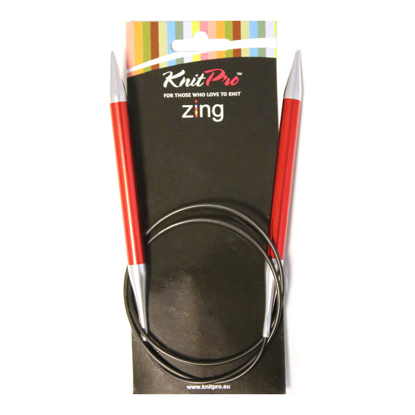 Zing rondbreinaald cm - gemaakt met KnitPro Zing Rondbreinaalden 80cm 2,75mm