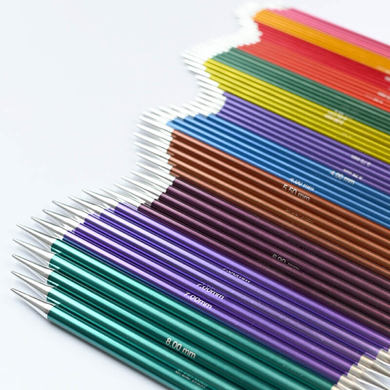 Zing double pointed knitting needles — gemaakt met KnitPro Zing Sokkennaalden 15cm 8,00 mm (2)