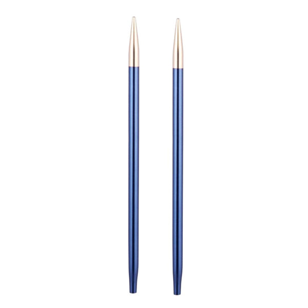 KnitPro Zing Verwisselbare Rondbreinaalden 4,5 mm - aluminium naaldpunten