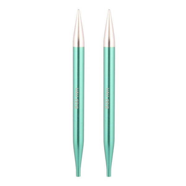 KnitPro Zing Verwisselbare Rondbreinaalden 8,0 mm - aluminium naaldpunten