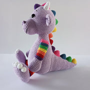 Knuffel Draakje Dummel - Sandra Bekx Garen- & Haakpakket Chunky Chenille