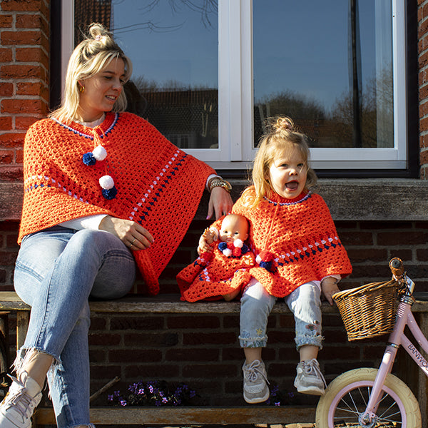 Koningsdag Babyponcho Haakpakket (9)