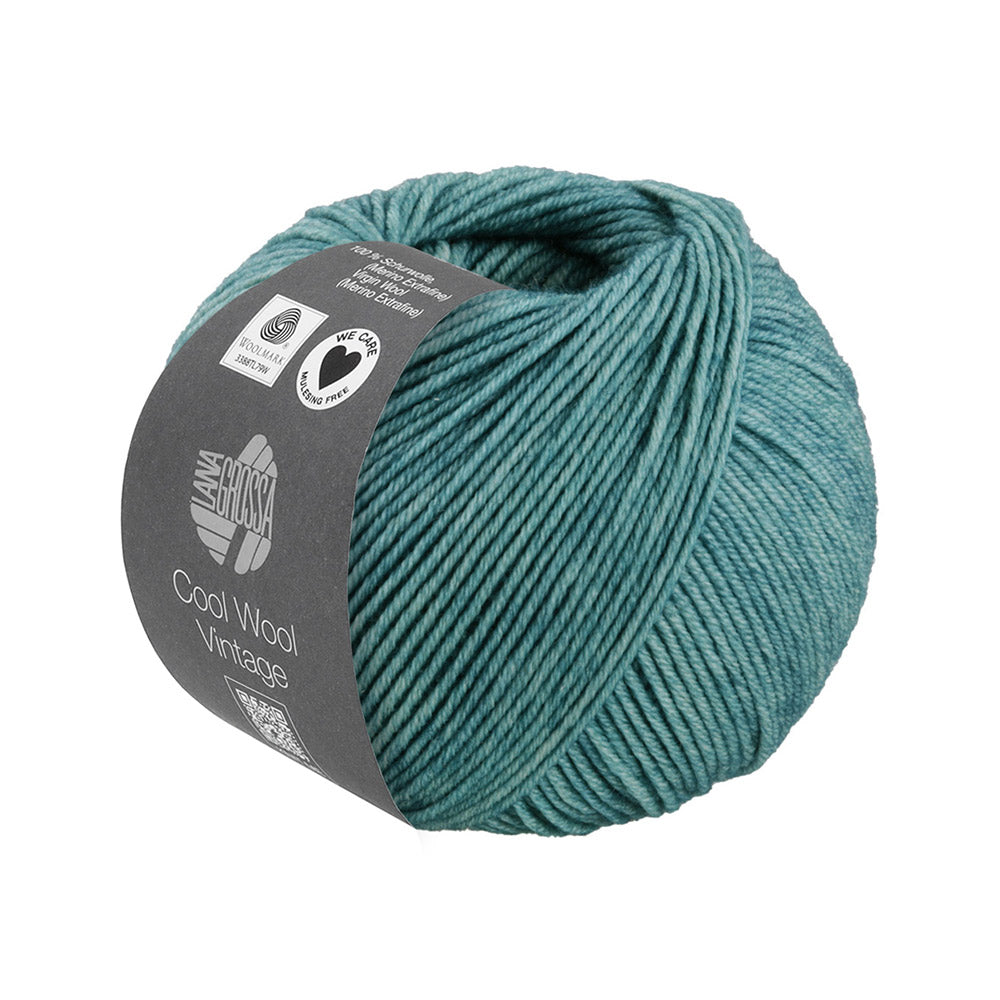 Lana Grossa Cool Wool Vintage 7379 Petrol