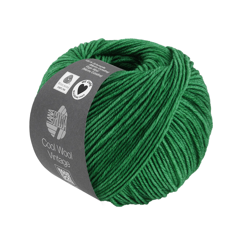 Lana Grossa Cool Wool Vintage 7380 Patinagroen