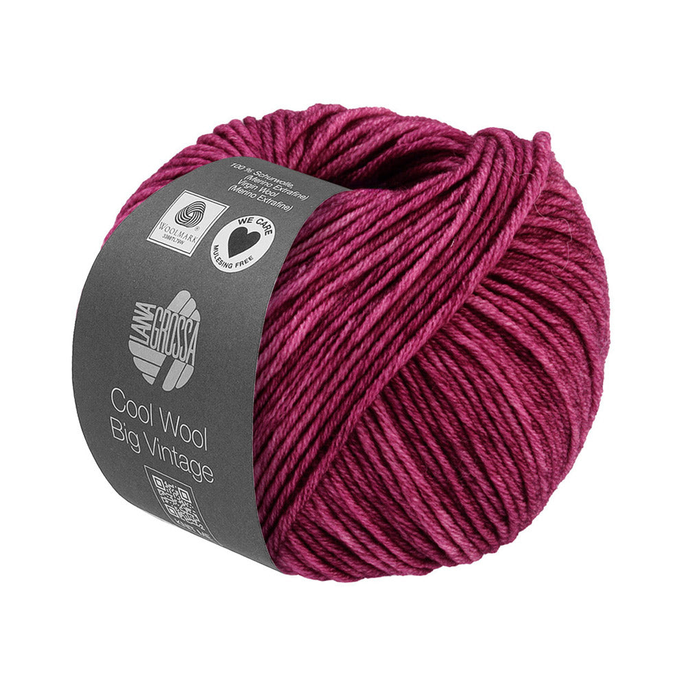 Lana Grossa Cool Wool Vintage Big 7177 Indisch Rood