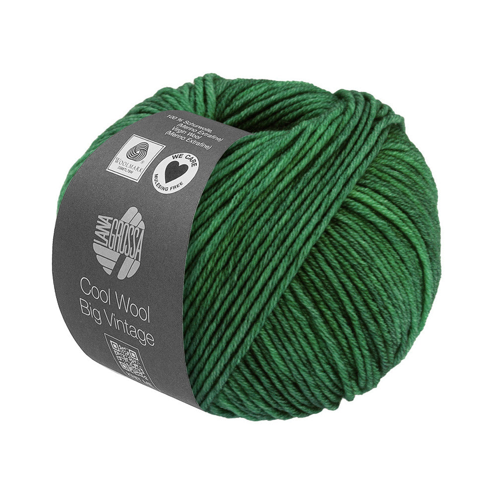 Lana Grossa Cool Wool Vintage Big 7180 Patinagroen