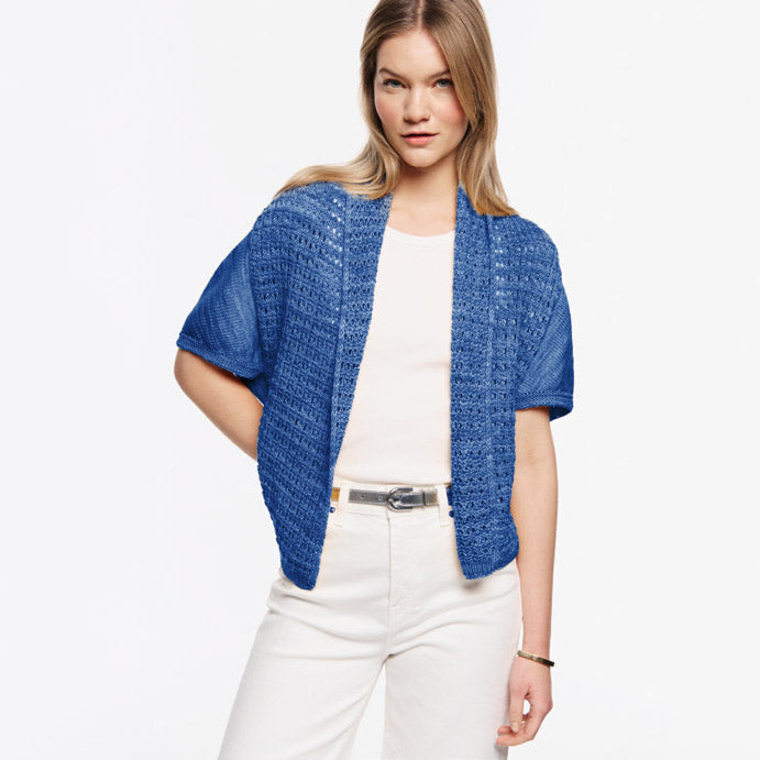 Gbp — gemaakt met Lana Grossa Cosima vest – Breipakket (vrije kleurkeuze) | Cool Wool Vintage