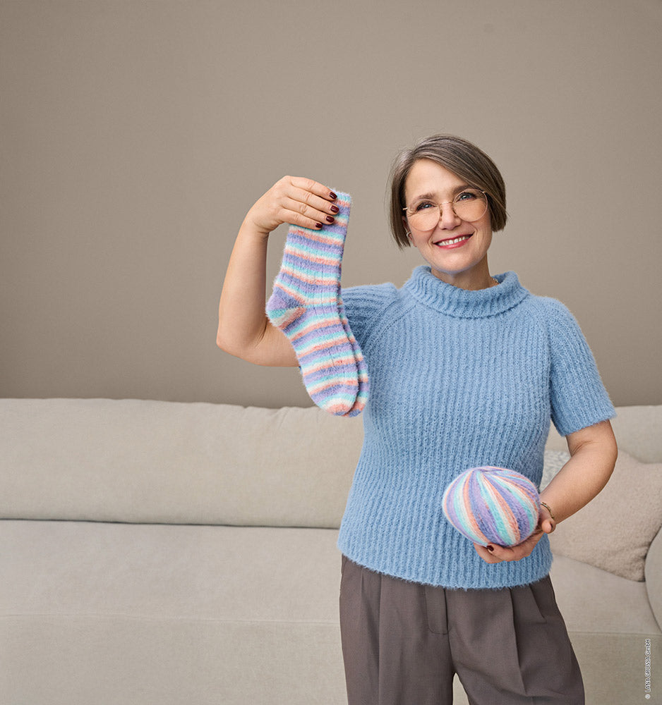 Hw cosy socks lana grossa mf — gemaakt met Lana Grossa Cosy Socks Flyer NL (Digitaal) (13)