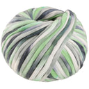Lana Grossa Gelato 013 Donker-/lichtgrijs/wit/mint