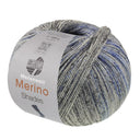Lana Grossa Meilenweit 100 Merino Extrafine Shades 7235 Lichtgrijs/Donkergrijs/Lichtblauw/Donkerblauw/Nachtblauw