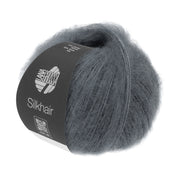 Lana Grossa Silkhair 012 Donkergrijs