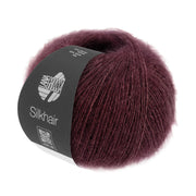 Lana Grossa Silkhair 177 Donkerrood