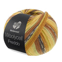 Lana Grossa Woolycell Freddo 6048 Nougat/Oker/Mosterd/Woestijngeel/Kiwi/Donker-/Lichtgrijs
