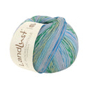 Lana Grossa Landlust Die Sockenwolle 426 Groen/blauw/lichtgrijs/lichtturquoise/turquoise blauw/grijs/lichtgroen