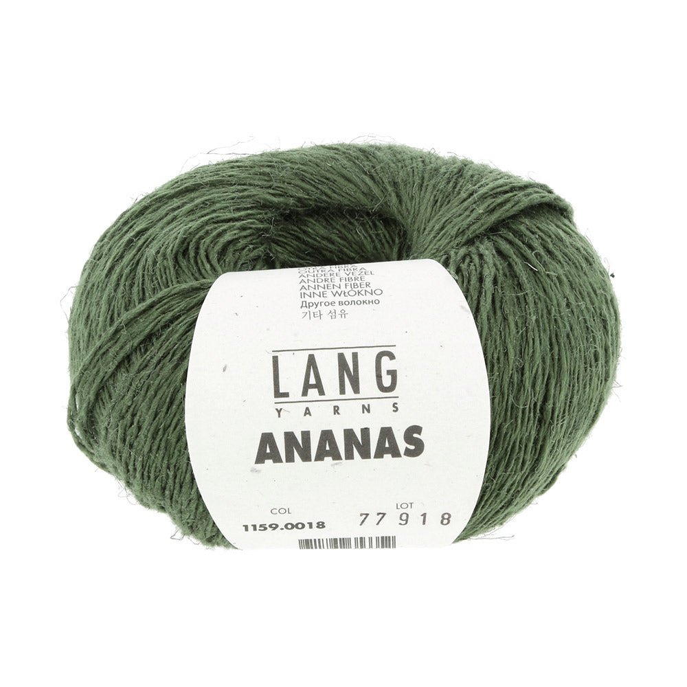 Lang Yarns Ananas 0018 Donkergroen