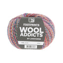 Lang Yarns Footprints 0018 Lila/Bes/Blauw