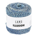 Lang Yarns Illusion 0006 Blauw/Grijs/Beige