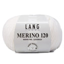 Lang Yarns Merino 120 0001 Wit