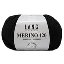 Lang Yarns Merino 120 0004 Zwart