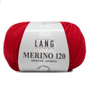 Lang Yarns Merino 120 0060 Rood