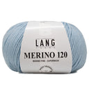 Lang Yarns Merino 120 0173 Ijsblauw