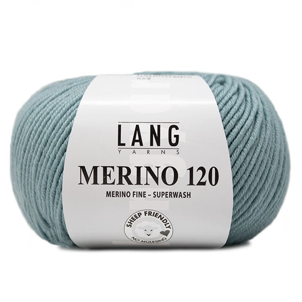 Lang Yarns Merino 120 0174 Mint Donker