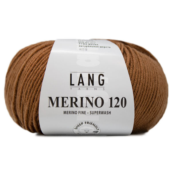 Lang Yarns Merino 120 0439 Kamel