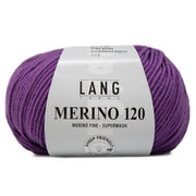 Lang Yarns Merino 120 0446 Paars