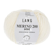 Lang Yarns Merino 200 Bebe 0302 Ecru