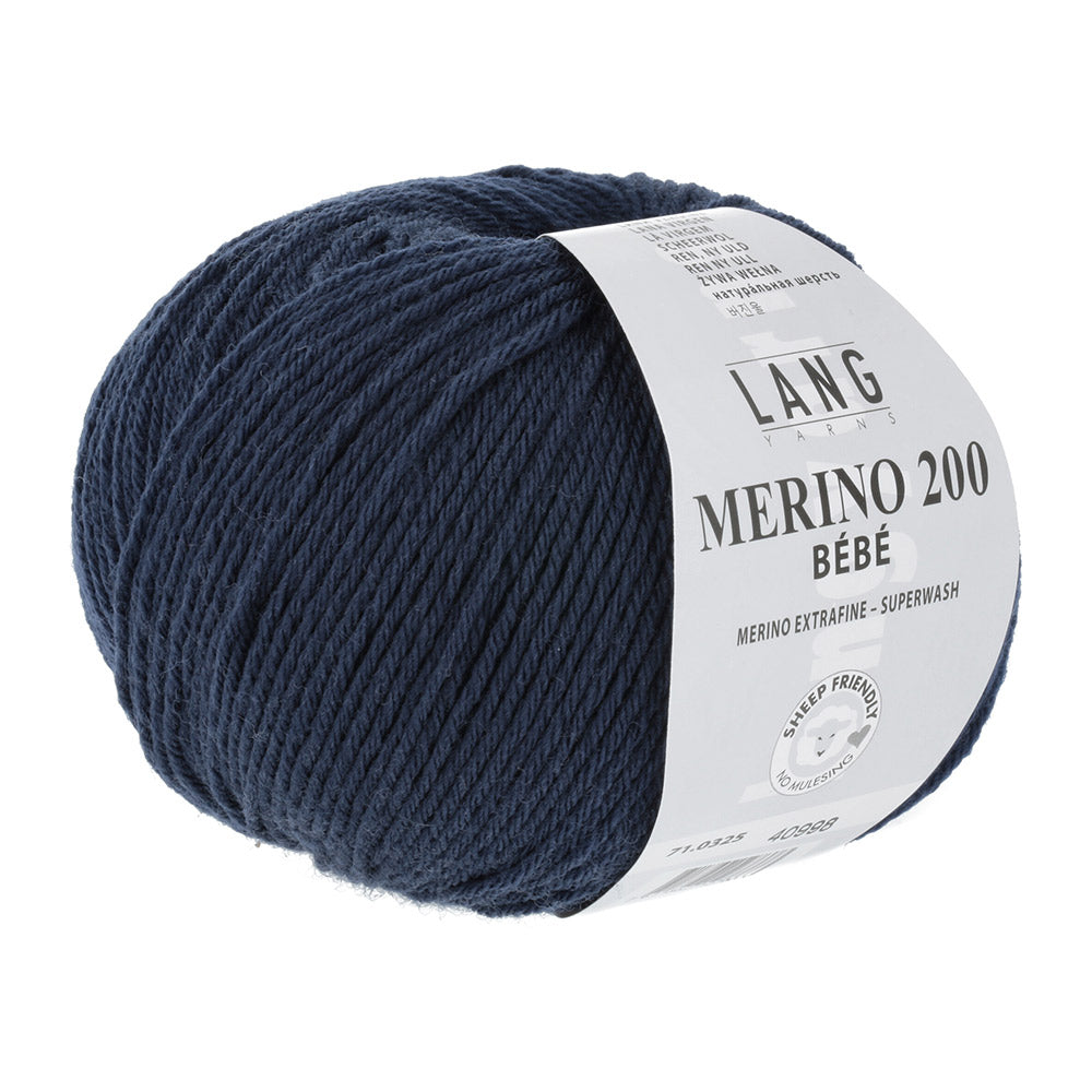 Langyarnsmerino bebe print — gemaakt met Lang Yarns Merino