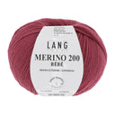 Lang Yarns Merino 200 Bebe 0362 Wijn Rood