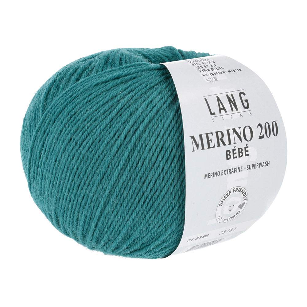 Langyarnsmerino bebe print — gemaakt met Lang Yarns Merino