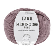 Lang Yarns Merino 200 Bebe 0448 Oud Paars