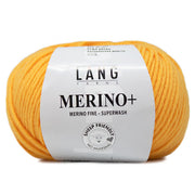 Lang Yarns Merino+ 0049 Goud Geel