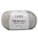 Lang Yarns Merino+ 0223 Lichtgrijs Gemêleerd