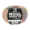 Lang Yarns Move 0020 Donkergroen/Lichtblauw/Oranje/Roze