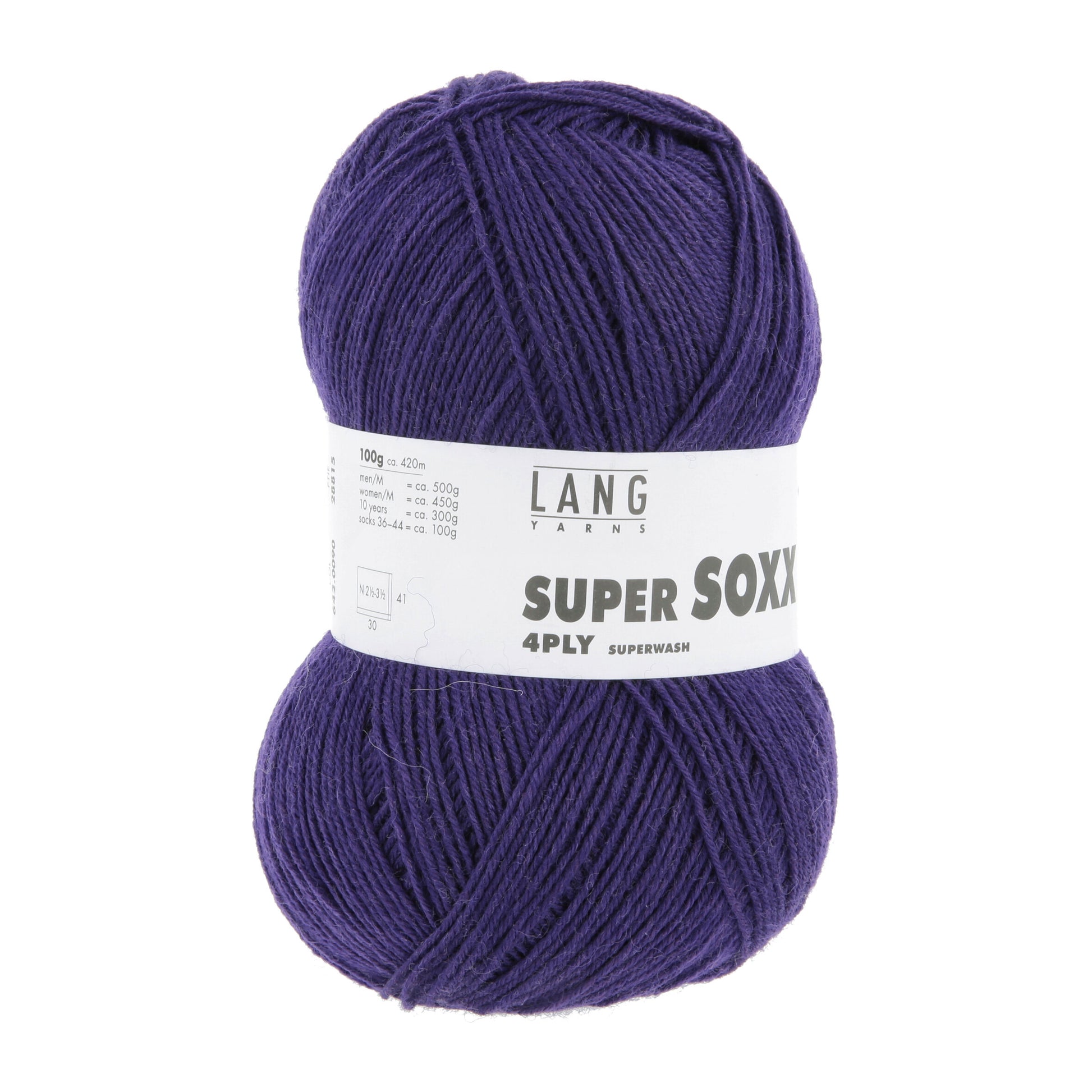 Langyarnssupersoxx ply print — gemaakt met Lang Yarns Super Soxx 4-Fach